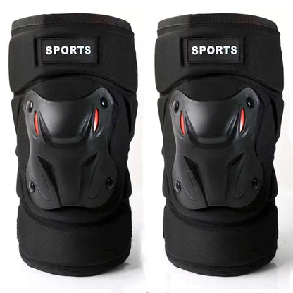 Motorcycle Men Protection Kneepad Guard Protective Anti-fall Off Road Breathable Protector Gear Windproof Racing Knee Pad Set