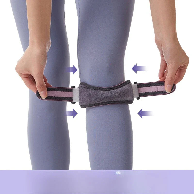 Sports Knee Pads Joint Protection Outdoor Fitness Running Protection for Men and Women Thin Summer Silicone Patella Belt